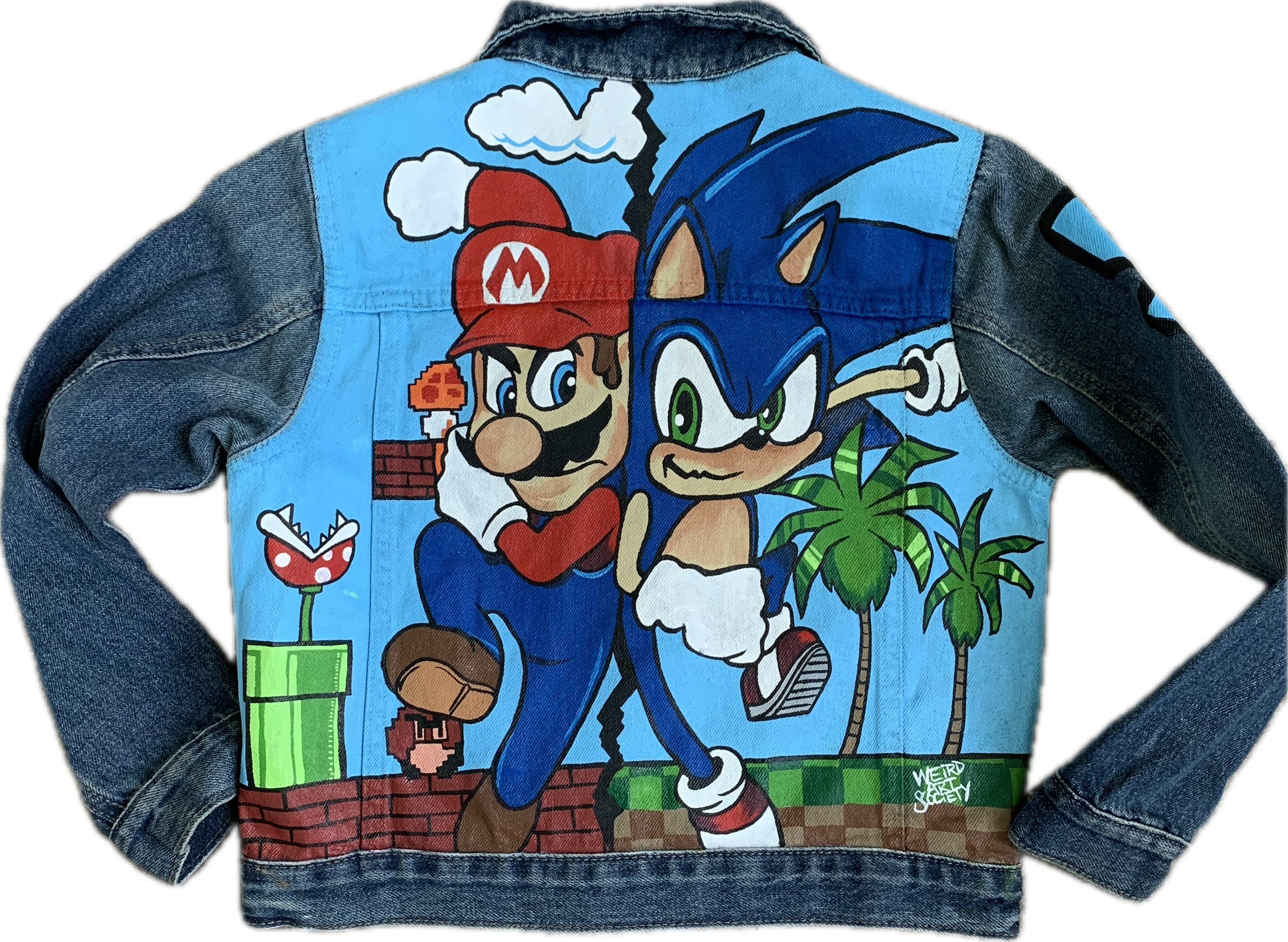 Custom Hand-Painted Denim Jackets (Toddlers & Kids)