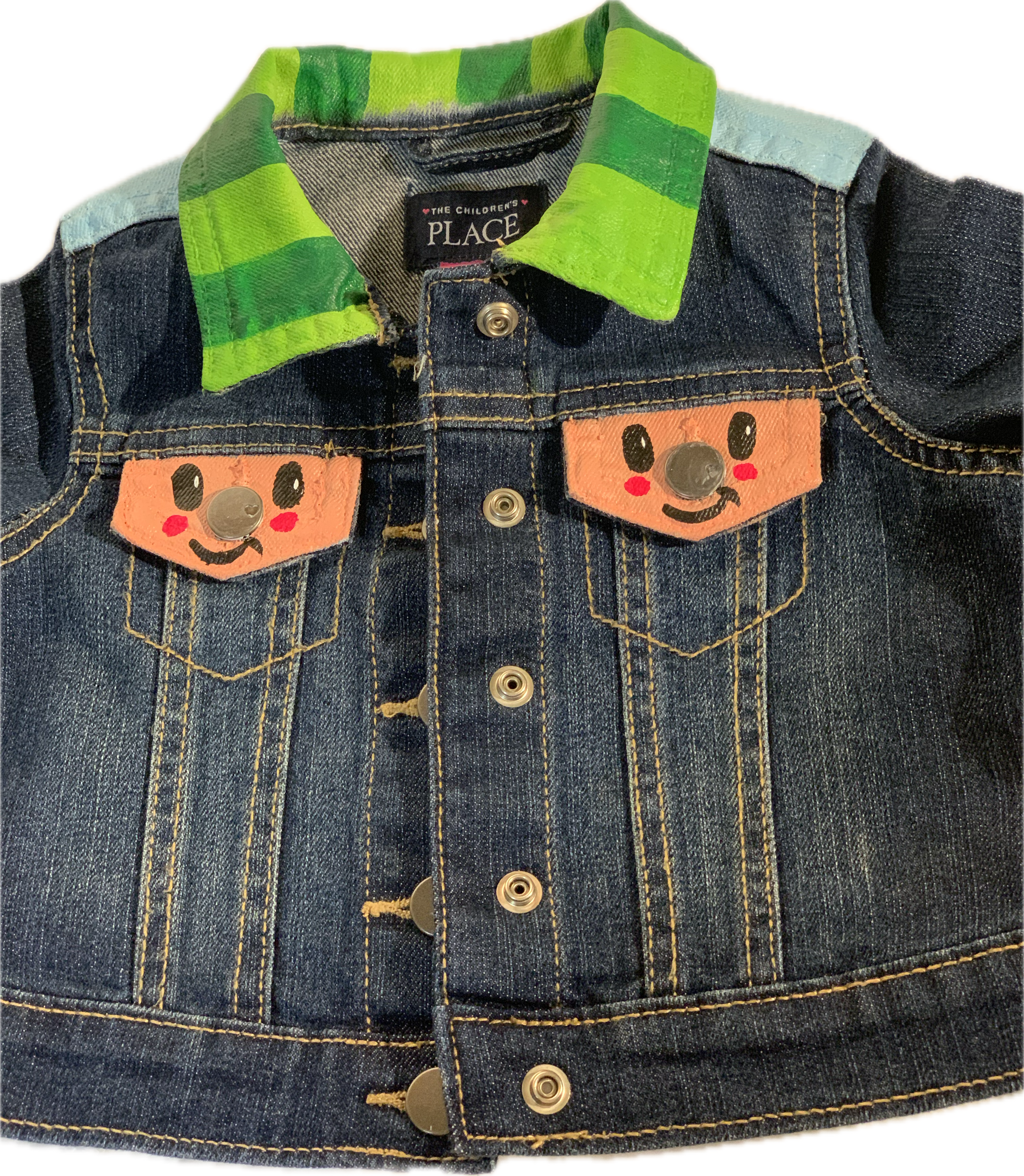 Custom Hand-Painted Denim Jackets (Toddlers & Kids)